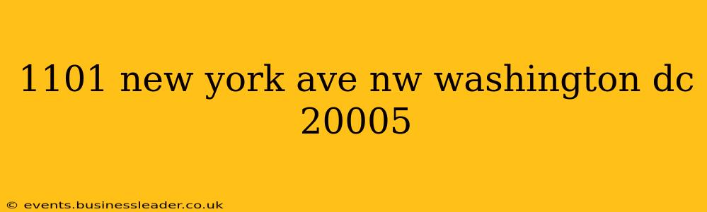 1101 new york ave nw washington dc 20005