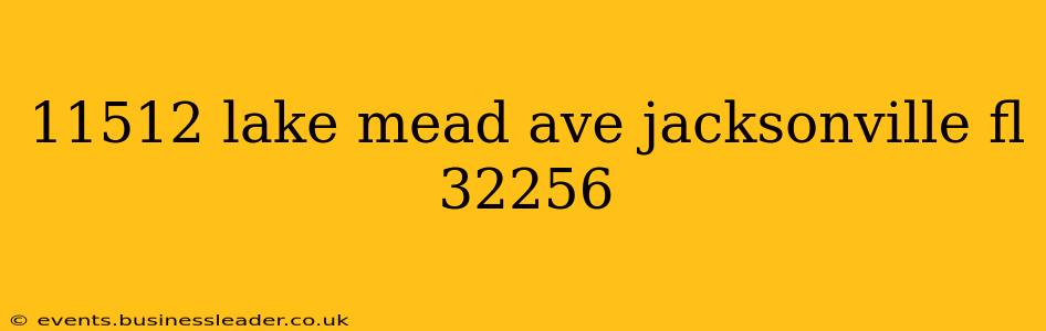 11512 lake mead ave jacksonville fl 32256