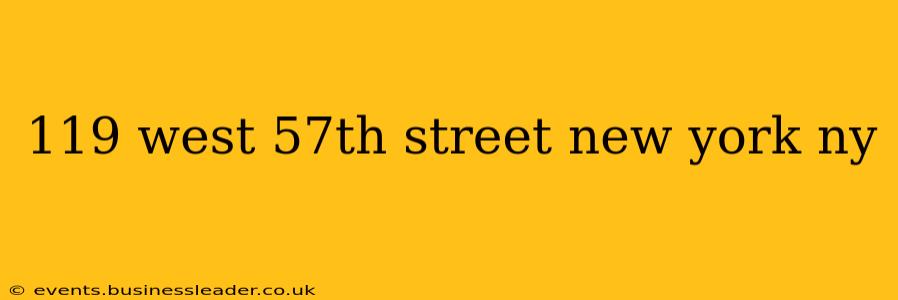 119 west 57th street new york ny