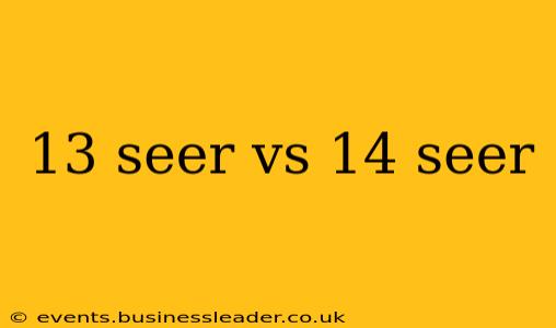 13 seer vs 14 seer