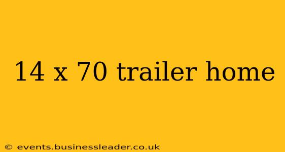 14 x 70 trailer home