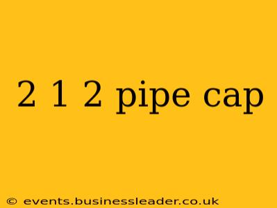 2 1 2 pipe cap