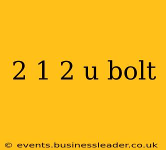 2 1 2 u bolt