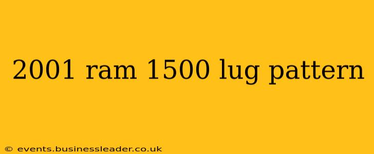 2001 ram 1500 lug pattern