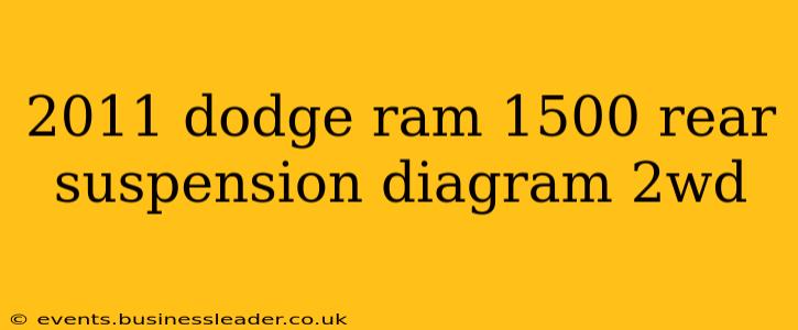 2011 dodge ram 1500 rear suspension diagram 2wd
