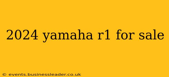 2024 yamaha r1 for sale