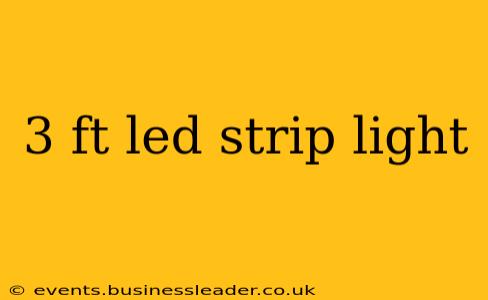 3 ft led strip light