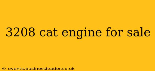 3208 cat engine for sale