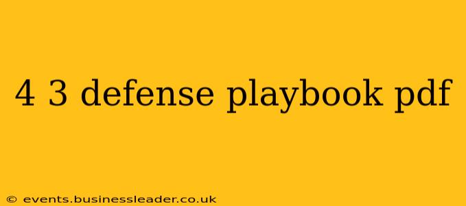 4 3 defense playbook pdf