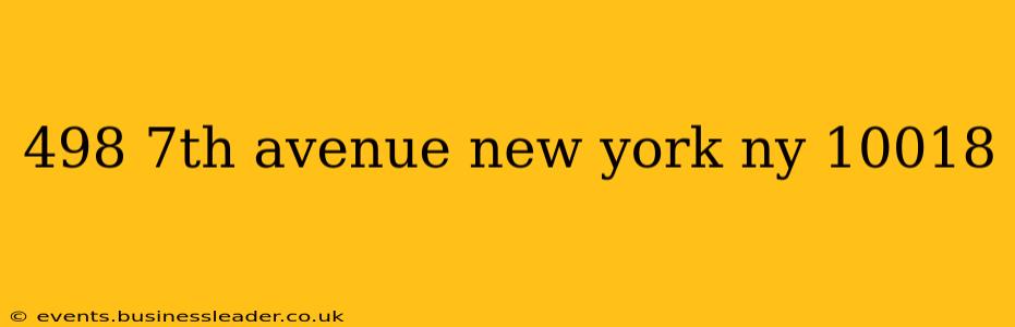 498 7th avenue new york ny 10018