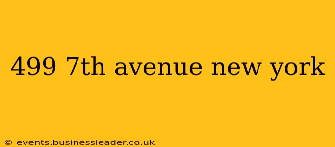 499 7th avenue new york