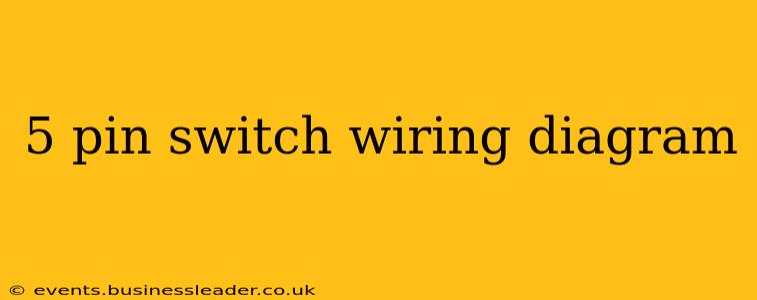 5 pin switch wiring diagram