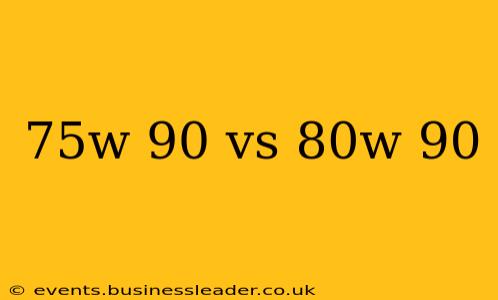 75w 90 vs 80w 90