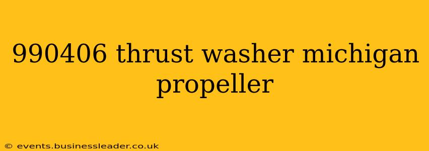 990406 thrust washer michigan propeller