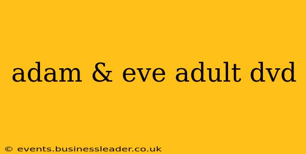 adam & eve adult dvd