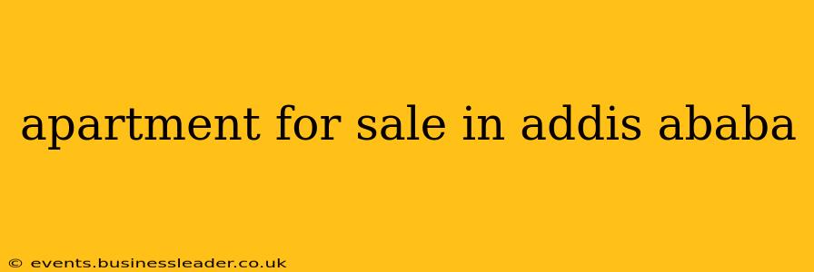 apartment for sale in addis ababa