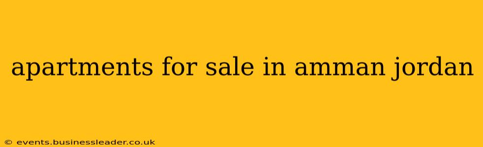 apartments for sale in amman jordan