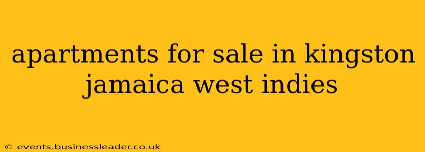 apartments for sale in kingston jamaica west indies