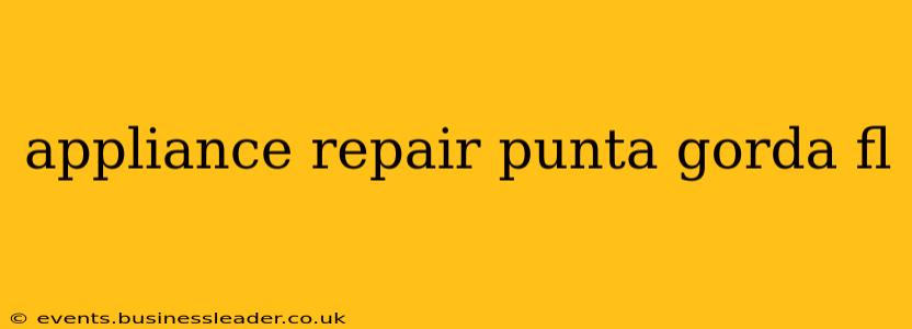 appliance repair punta gorda fl