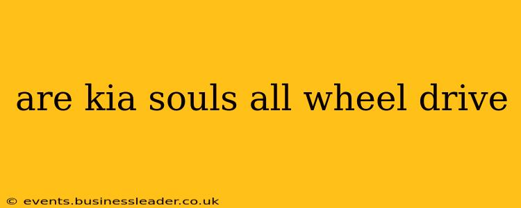 are kia souls all wheel drive