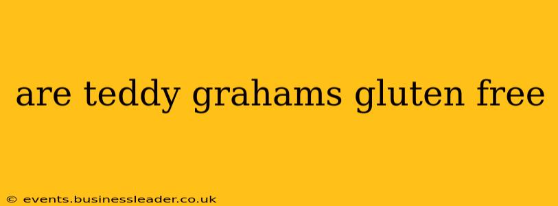 are teddy grahams gluten free