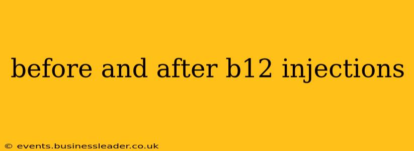 before and after b12 injections