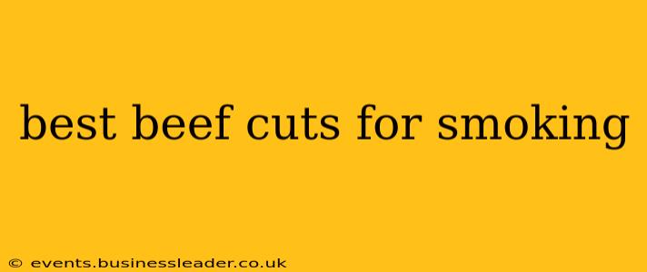 best beef cuts for smoking