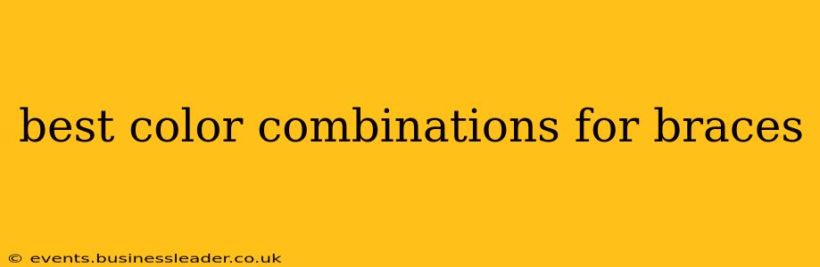 best color combinations for braces