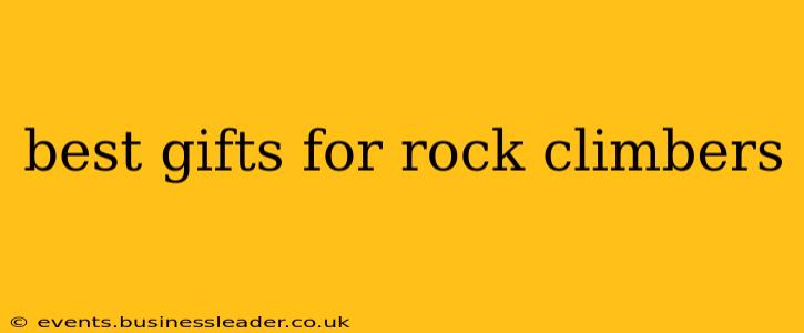 best gifts for rock climbers