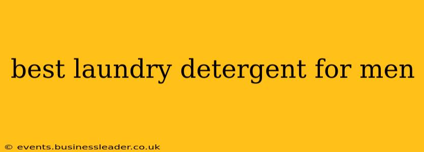 best laundry detergent for men