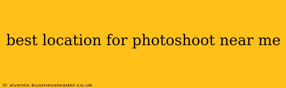 best location for photoshoot near me
