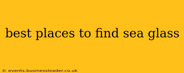 best places to find sea glass