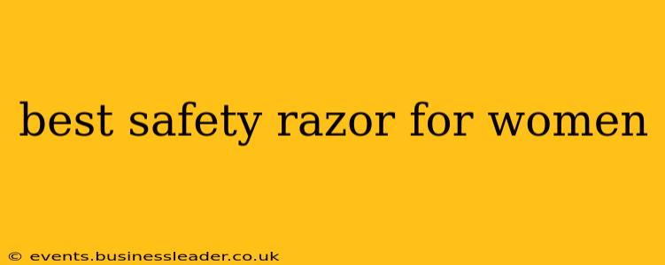 best safety razor for women
