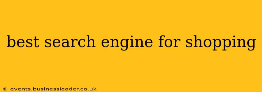 best search engine for shopping