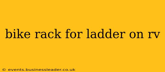 bike rack for ladder on rv