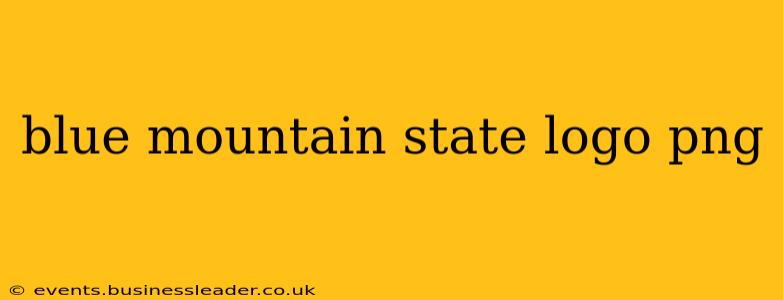 blue mountain state logo png