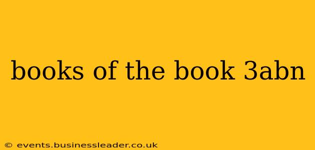 books of the book 3abn