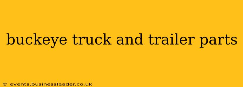 buckeye truck and trailer parts
