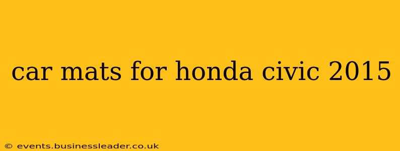 car mats for honda civic 2015