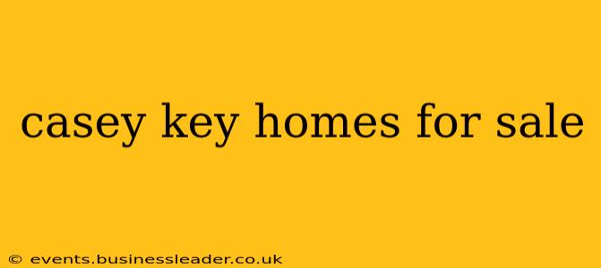 casey key homes for sale
