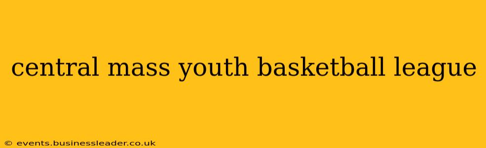central mass youth basketball league