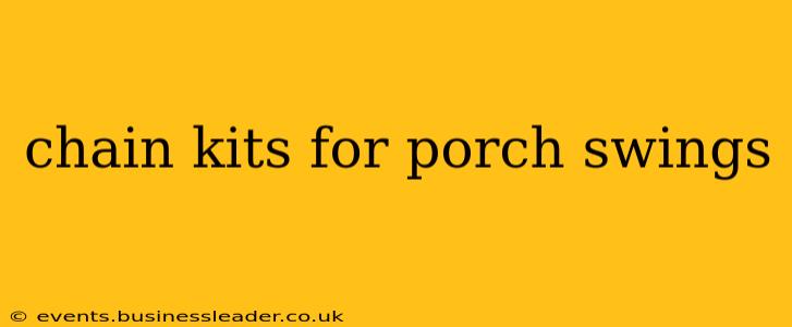 chain kits for porch swings
