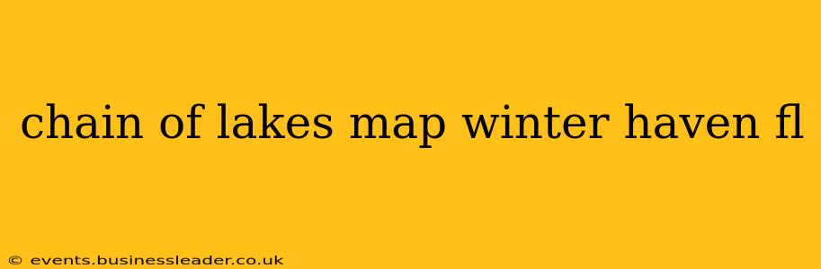 chain of lakes map winter haven fl