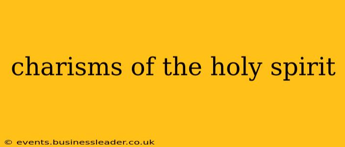 charisms of the holy spirit