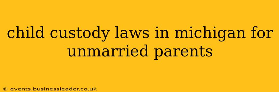child custody laws in michigan for unmarried parents