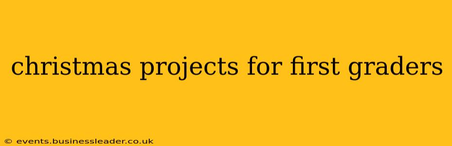 christmas projects for first graders