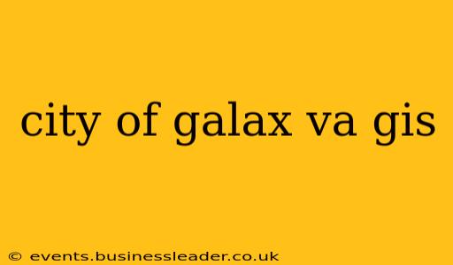 city of galax va gis