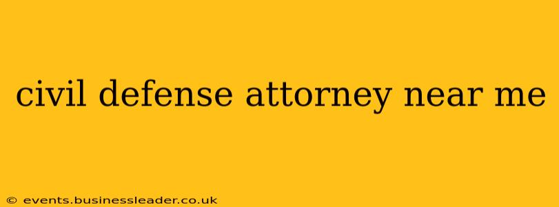 civil defense attorney near me