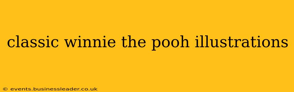classic winnie the pooh illustrations