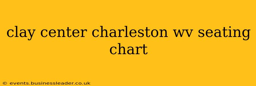 clay center charleston wv seating chart